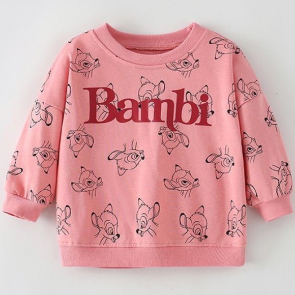 H&M Disney Bambi Sweatshirt 2T - Picture 2 of 15